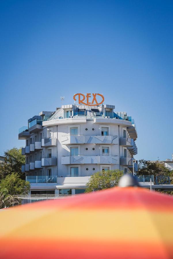 Hotel Rex - Fronte mare Riccione Exterior foto