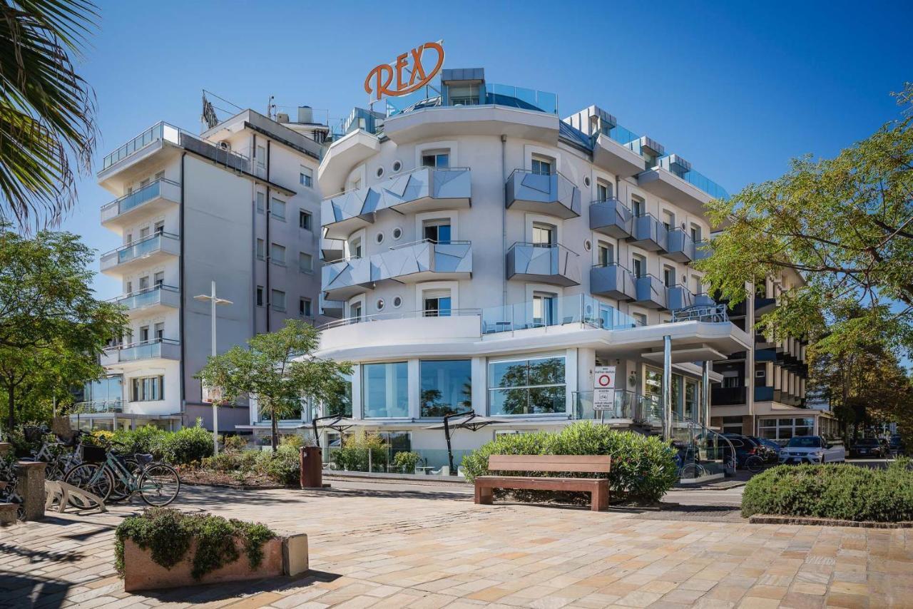 Hotel Rex - Fronte mare Riccione Exterior foto