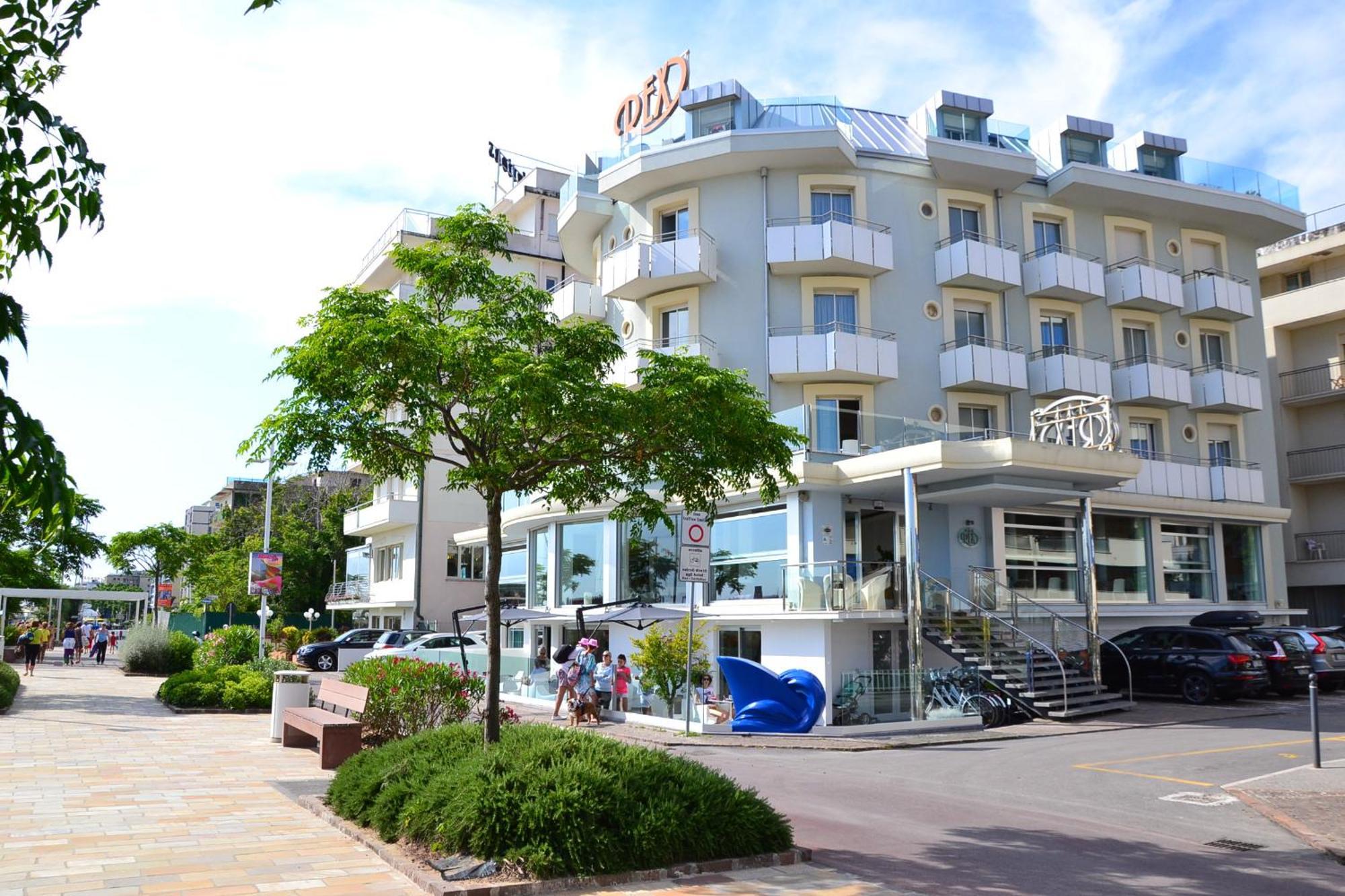 Hotel Rex - Fronte mare Riccione Exterior foto